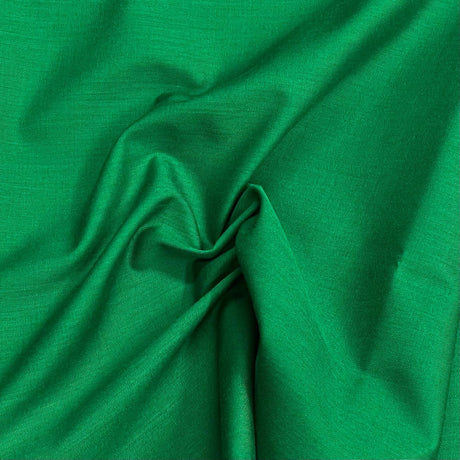 Pound A Metre 3 Metres Premium Cotton Look Linen – 55" Wide (Emerald)