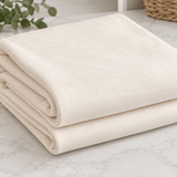 Pound A Metre 3 Metres Premium Cotton Sweatshirt Jersey Fabric – 55" Wide (Cream)