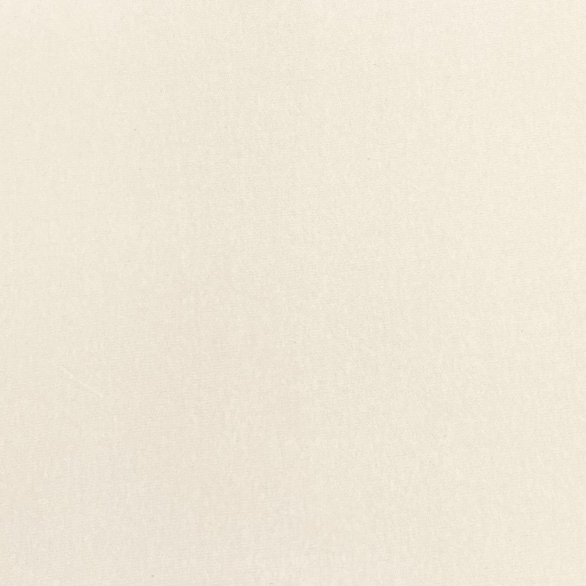 Pound A Metre 3 Metres Premium Cotton Sweatshirt Jersey Fabric – 55" Wide (Cream)