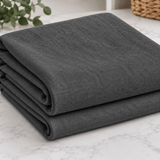 Pound A Metre 3 Metres Premium Cotton Sweatshirt Jersey Fabric – 55" Wide (Dark Grey)