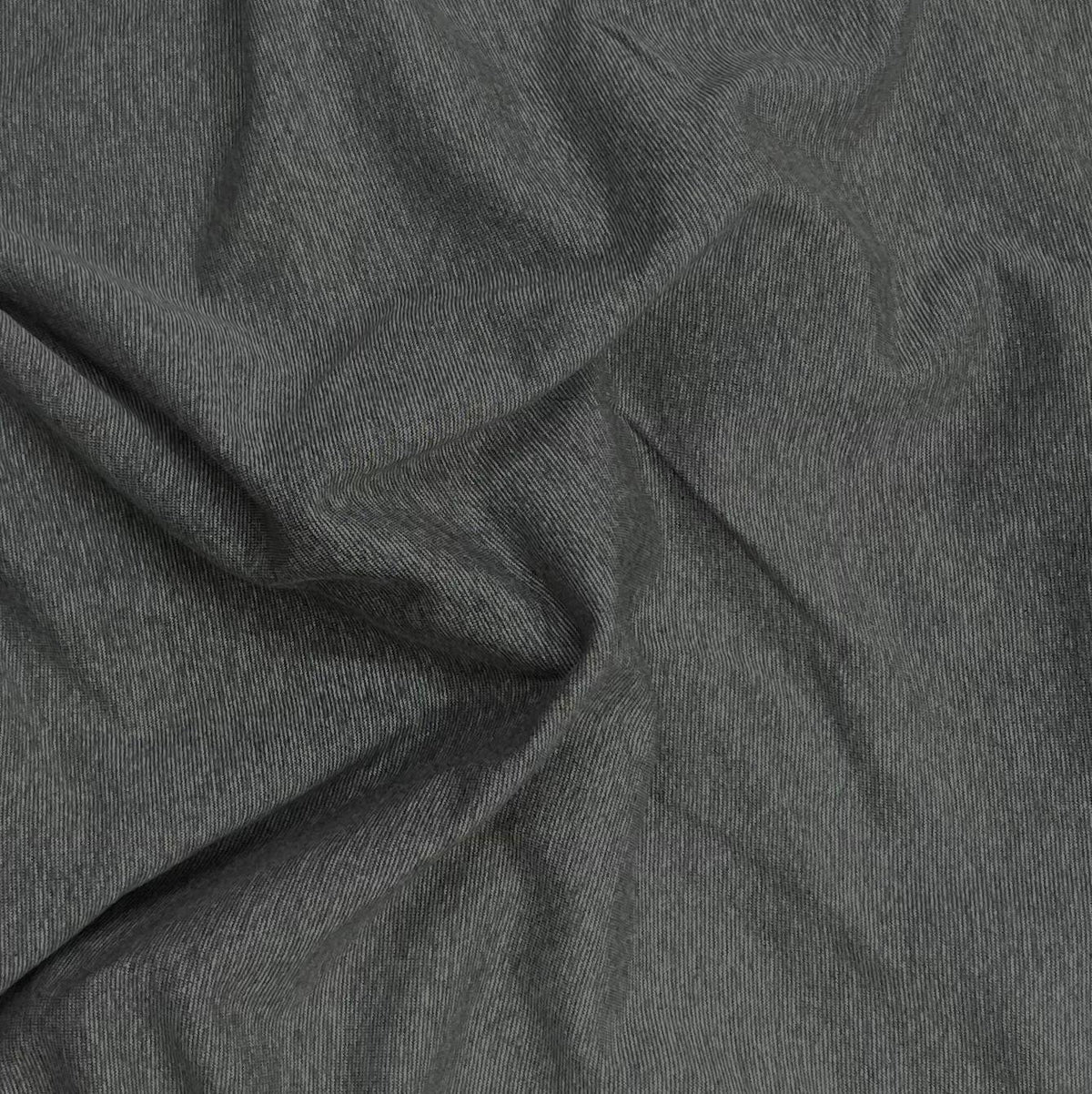 Pound A Metre 3 Metres Premium Cotton Sweatshirt Jersey Fabric – 55" Wide (Dark Grey)