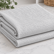 Pound A Metre 3 Metres Premium Cotton Sweatshirt Jersey Fabric – 55" Wide (Silver)