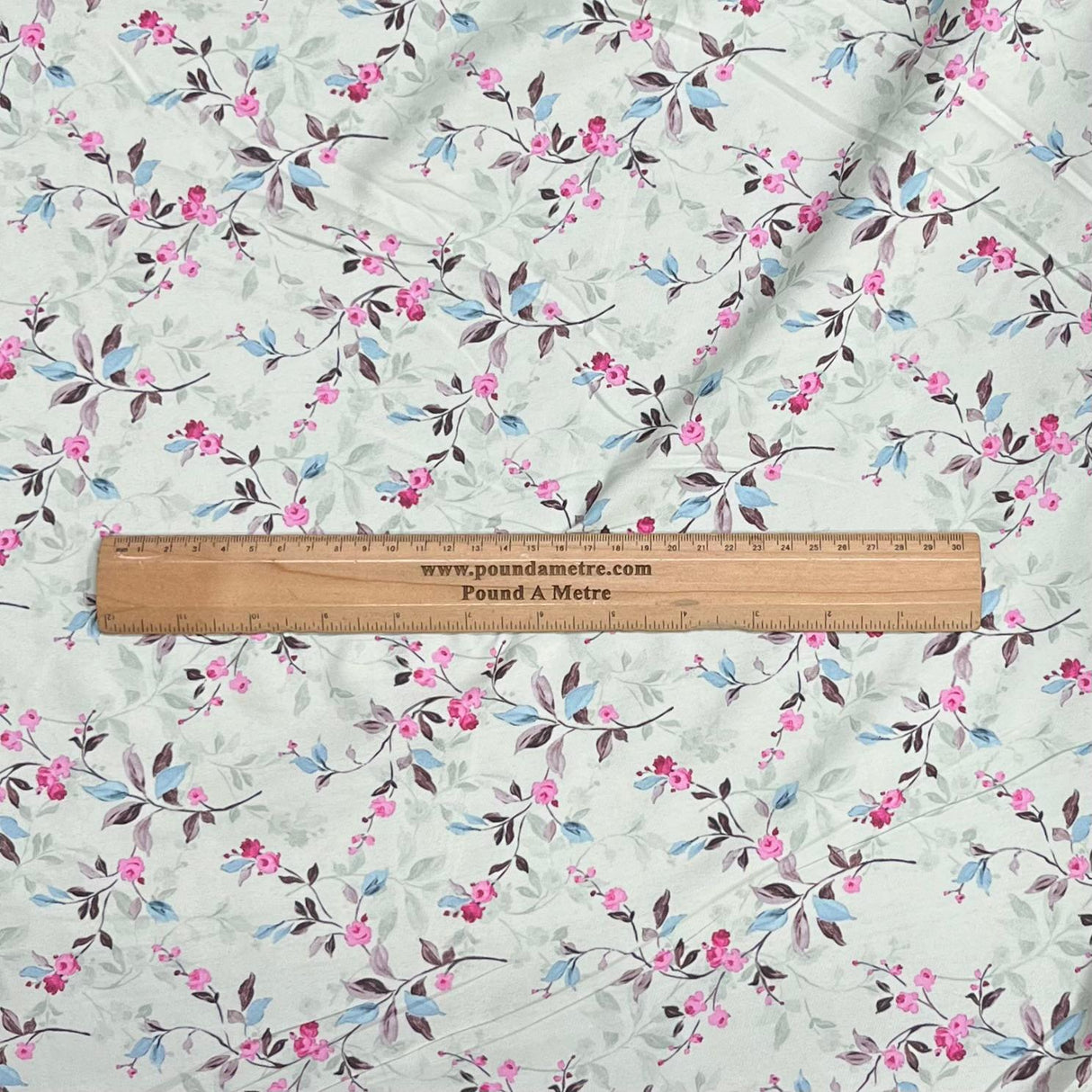 Pound A Metre 3 Metres Premium Crystal Crepe 45'' Wide (Light Mint)