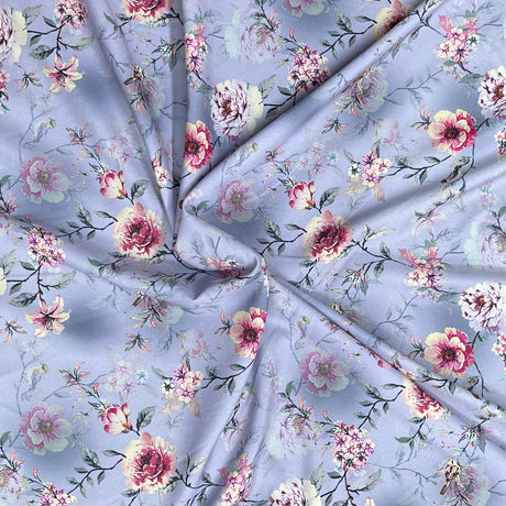 Pound A Metre 3 Metres Premium Crystal Crepe 45'' Wide (Lilac)