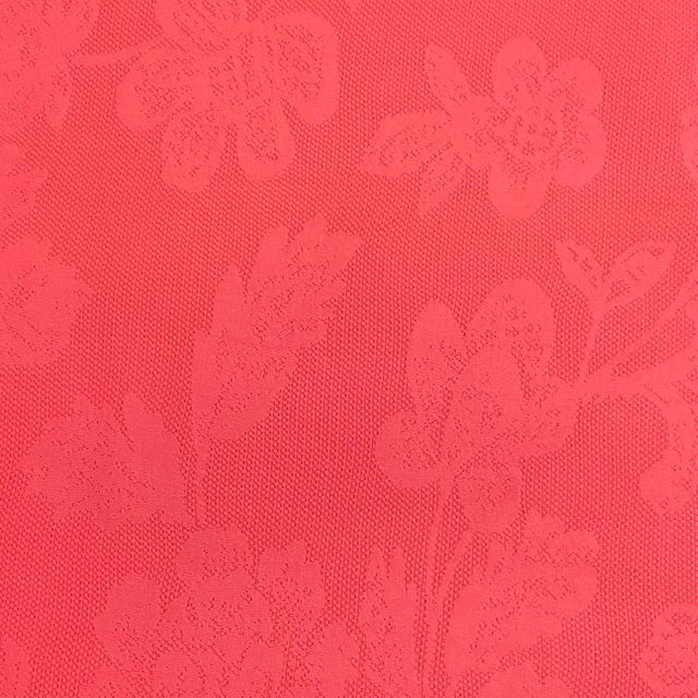 Pound A Metre 3 Metres Premium Embossed French Terry Jersey- 55" Wide (Flower)