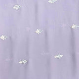 Pound A Metre 3 Metres Premium Embroidered Crepe Fabric – 55" Wide (Lilac)
