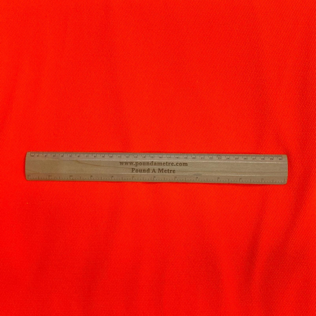 Pound A Metre 3 Metres Premium French Terry Jersey- 55" Wide (Orange)