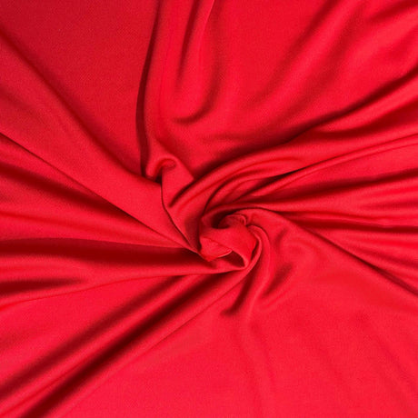 Pound A Metre 3 Metres Premium Heavyweight Sports Jersey Fabric – 55" Wide (Red) (Multi Buy)