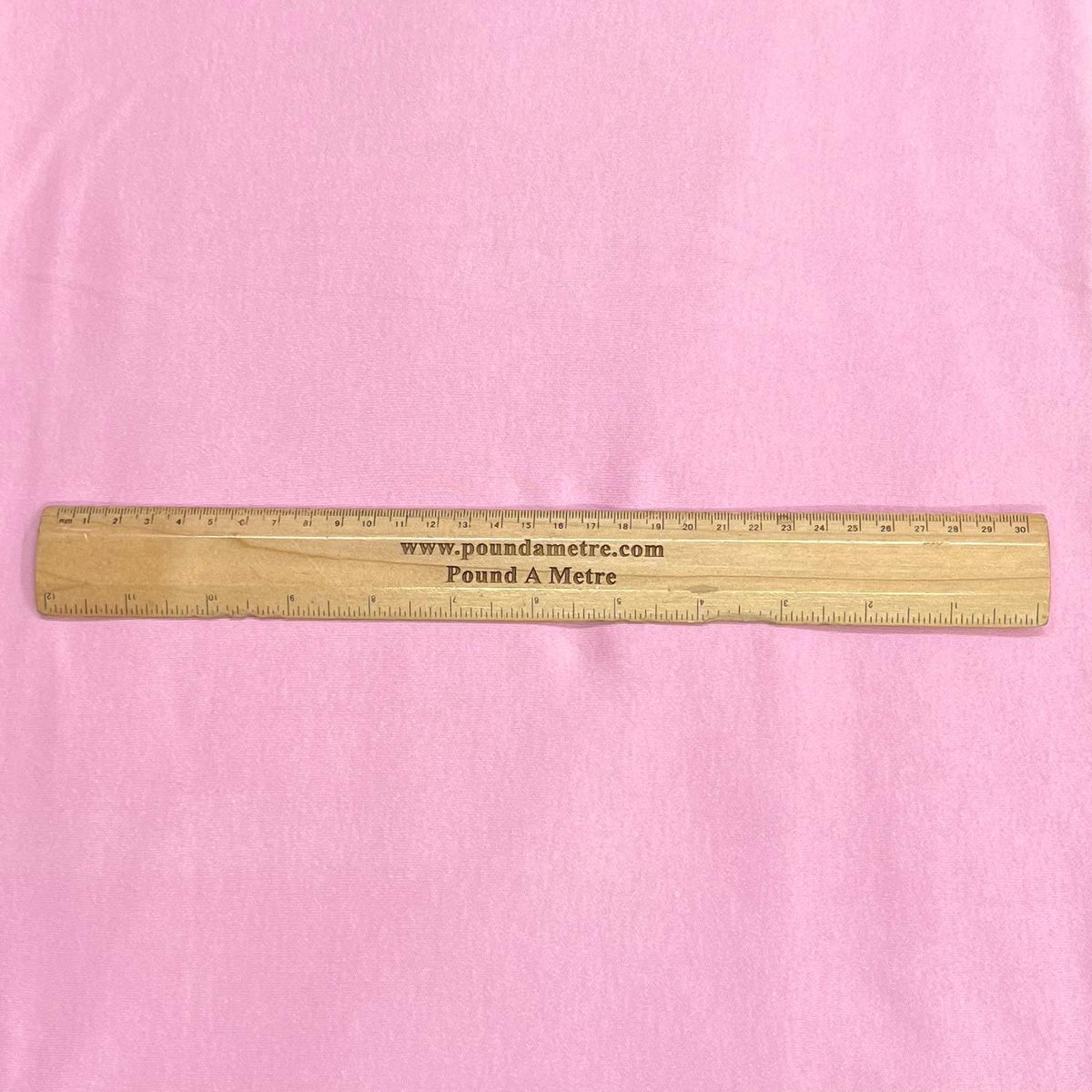 Pound A Metre 3 Metres Premium Lightweight French Terry Jersey- 55" Wide (Pink)