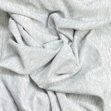 Pound A Metre 3 Metres Premium Lightweight French Terry Jersey- 55" Wide (Silver)