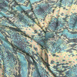Pound A Metre 3 Metres Premium Lightweight Printed Jersey  – 55" Wide (Snake)