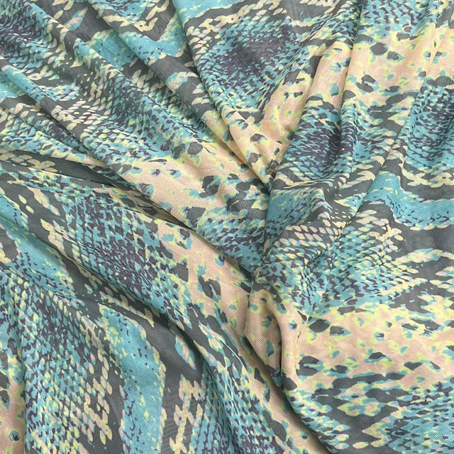 Pound A Metre 3 Metres Premium Lightweight Printed Jersey  – 55" Wide (Snake)