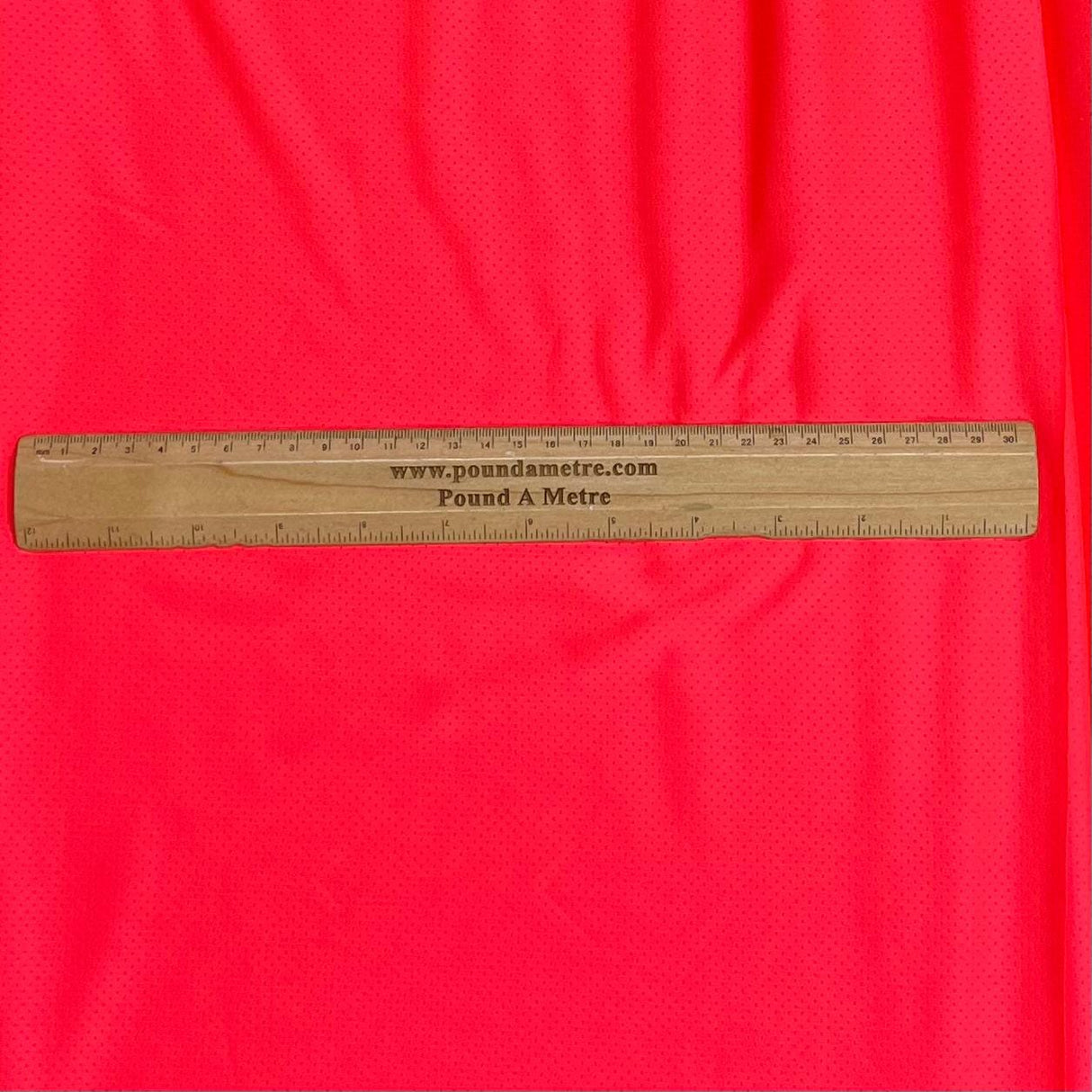 Pound A Metre 3 Metres Premium Lightweight Sports Jersey Fabric – 55" Wide (Bright Pink)