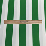 Pound A Metre 3 Metres Premium Lightweight Sports Jersey Fabric – 55" Wide (Green & White)