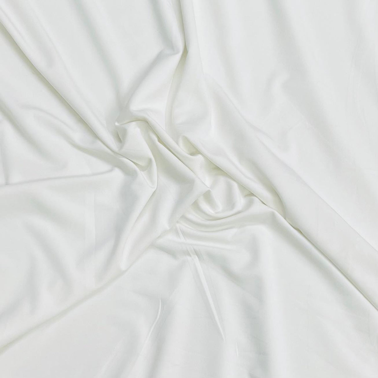 Pound A Metre 3 Metres Premium Lightweight Sports Jersey Fabric – 55" Wide (White)