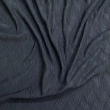 Pound A Metre 3 Metres Premium Luxurious Crinkle Jersey – 55” Wide (Black) (EOL)