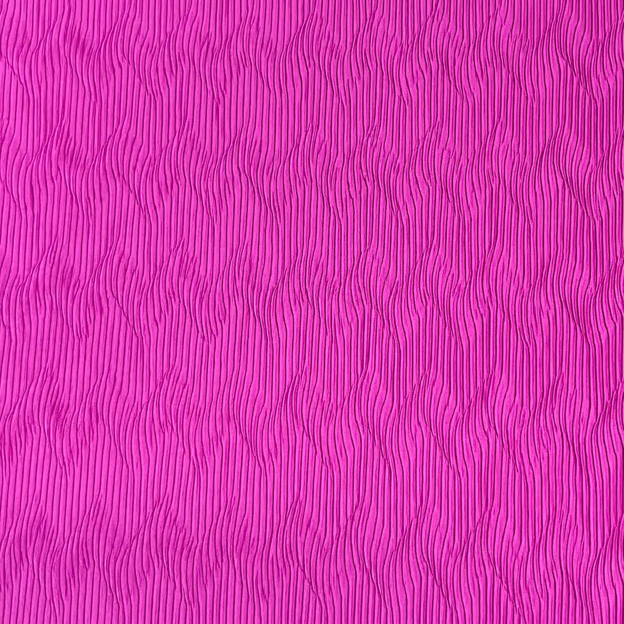 Pound A Metre 3 Metres Premium Luxurious Crinkle Jersey – 55” Wide (Cerise)