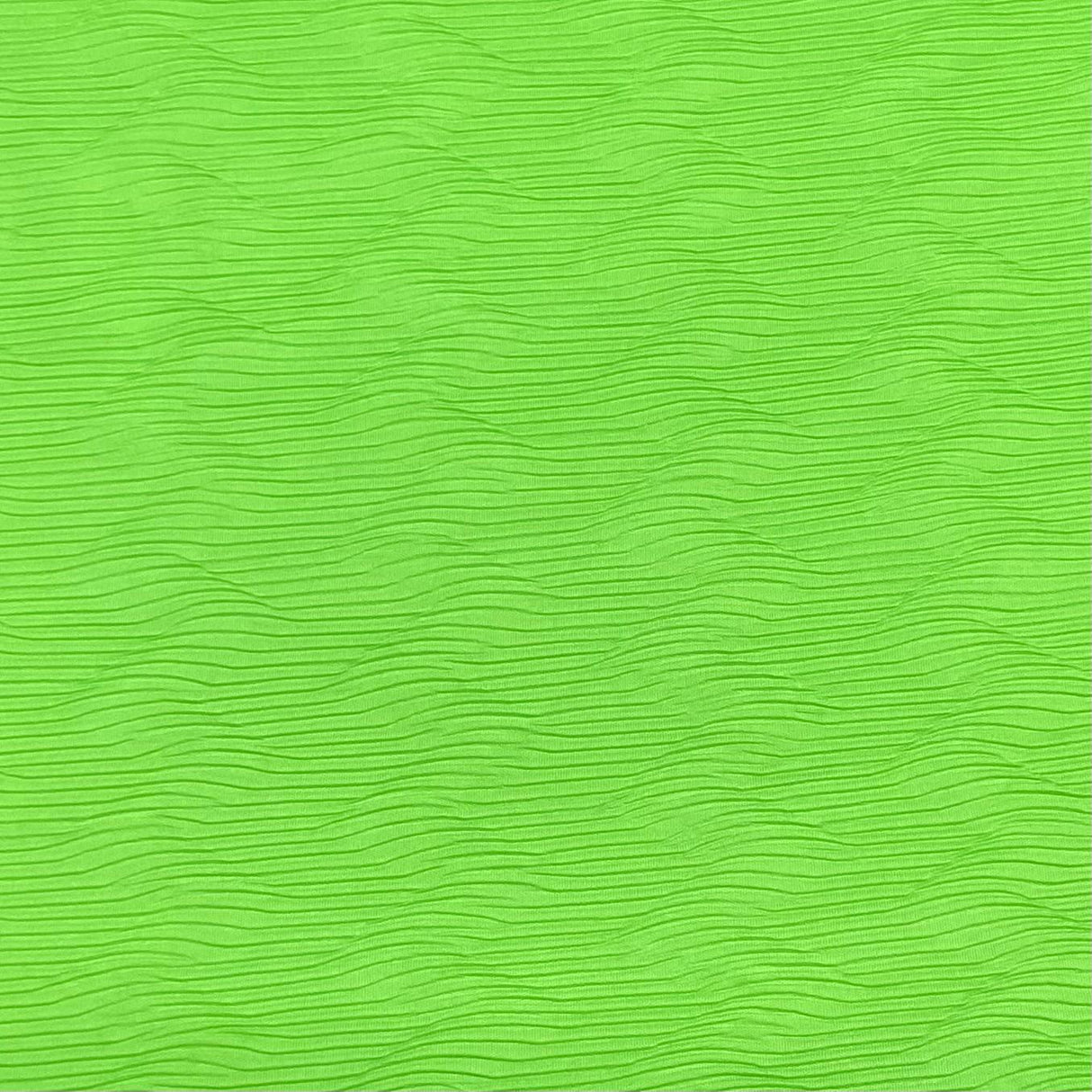 Pound A Metre 3 Metres Premium Luxurious Crinkle Jersey – 55” Wide (Green)