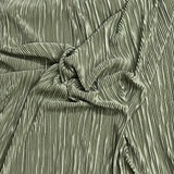 Pound A Metre 3 Metres Premium Luxurious Crinkle Jersey – 55” Wide (Olive)