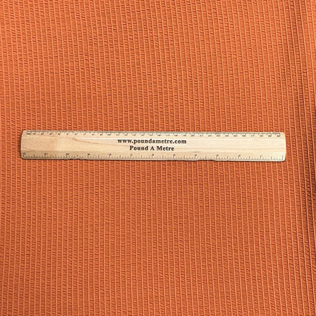 Pound A Metre 3 Metres Premium Luxurious Crinkle Jersey – 55” Wide (Orange)