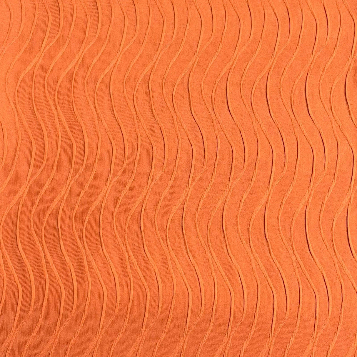 Pound A Metre 3 Metres Premium Luxurious Crinkle Jersey – 55” Wide (Rust)