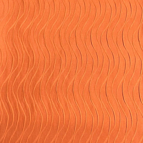 Pound A Metre 3 Metres Premium Luxurious Crinkle Jersey – 55” Wide (Rust)