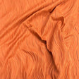 Pound A Metre 3 Metres Premium Luxurious Crinkle Jersey – 55” Wide (Rust)