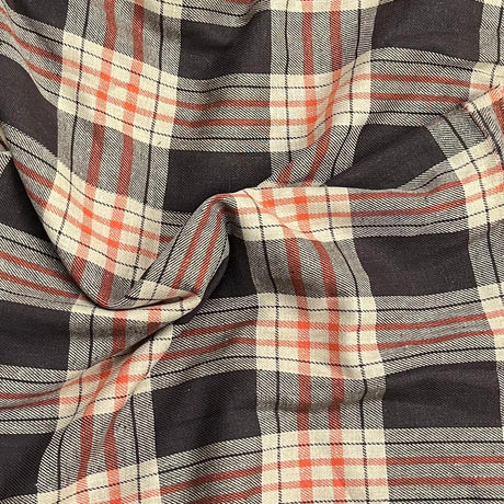 Pound A Metre 3 Metres Premium Poly-Viscose Tartan 60" Wide (Brown)
