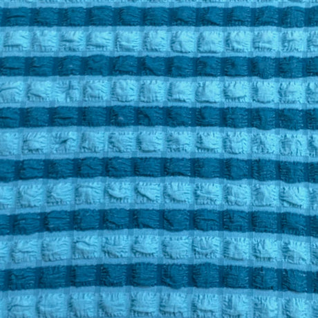 Pound A Metre 3 Metres 3 Metres Premium Popcorn Jersey- 55" Wide (Aqua)