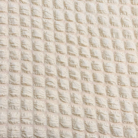 Pound A Metre 3 Metres 3 Metres Premium Popcorn Jersey- 55" Wide (Cream)