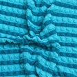 Pound A Metre 3 Metres Premium Popcorn Jersey- 55" Wide (Teal)