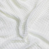 Pound A Metre 3 Metres 3 Metres Premium Popcorn Jersey- 55" Wide (White) (EOL)