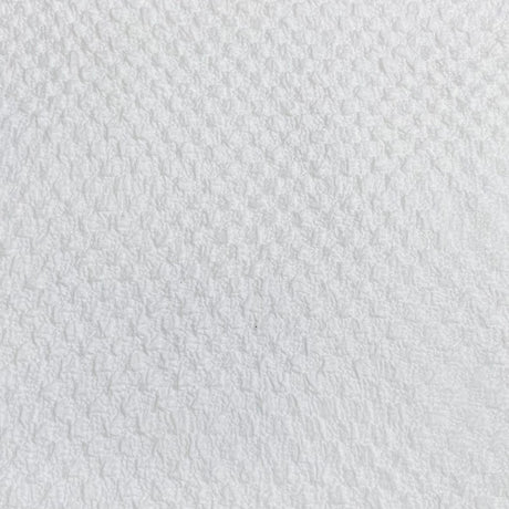Pound A Metre 3 Metres 3 Metres Premium Popcorn Jersey- 55" Wide (White) (EOL)