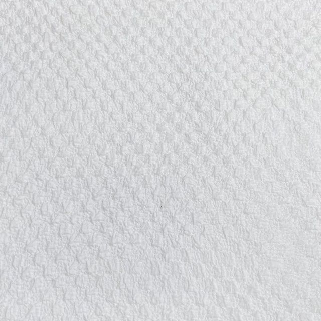 Pound A Metre 3 Metres 3 Metres Premium Popcorn Jersey- 55" Wide (White) (EOL)