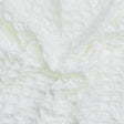 Pound A Metre 3 Metres Premium Popcorn Jersey- 55" Wide (White)