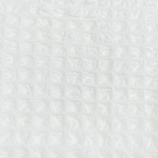 Pound A Metre 3 Metres Premium Popcorn Jersey- 55" Wide (White)