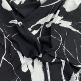 Pound A Metre 3 Metres Premium Printed Cotton Feel Jersey- 55'' Wide -(Abstarct)