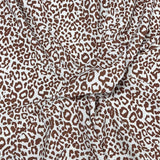 Pound A Metre 3 Metres Premium Printed Cotton Feel Jersey- 55'' Wide -(Cheetah)