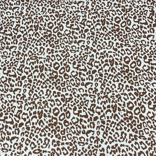 Pound A Metre 3 Metres Premium Printed Cotton Feel Jersey- 55'' Wide -(Cheetah)