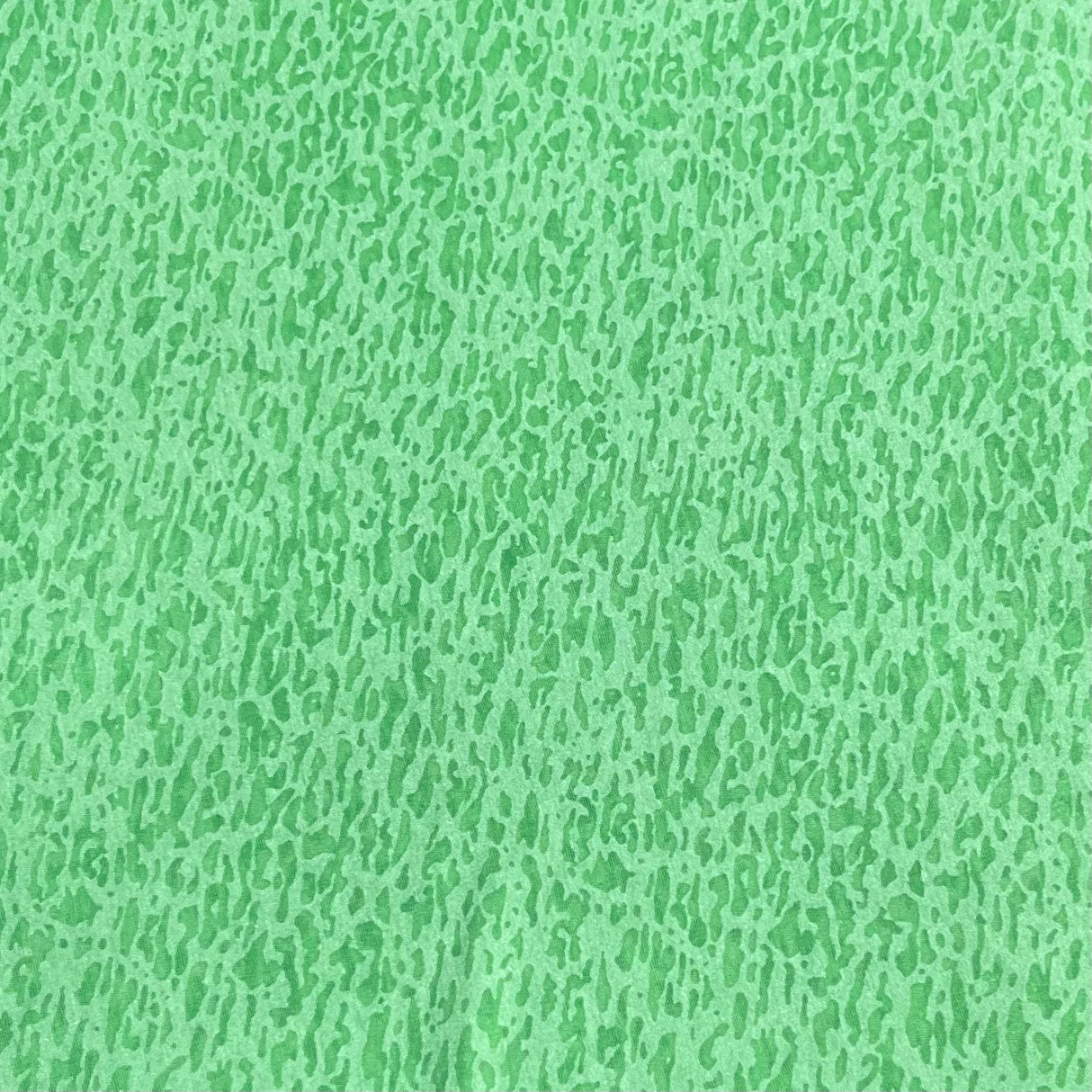 Pound A Metre 3 Metres Premium Printed Cotton Feel Jersey- 55'' Wide -(Green)
