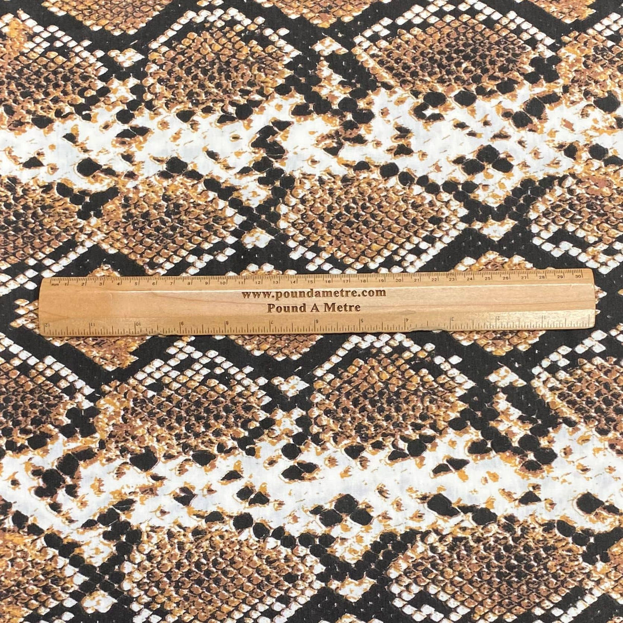 Pound A Metre 3 Metres Premium Printed Cotton Feel Jersey- 55'' Wide -(Leopard) (EOL)