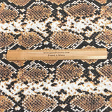 Pound A Metre 3 Metres Premium Printed Cotton Feel Jersey- 55'' Wide -(Leopard) (EOL)