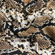 Pound A Metre 3 Metres Premium Printed Cotton Feel Jersey- 55'' Wide -(Snake)