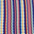 Pound A Metre 3 Metres Premium Printed Cotton Feel Jersey- 55'' Wide -(Zigzag)