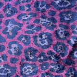 Pound A Metre 3 Metres Premium Printed Spandex Velvet 55" Wide (Maroon)