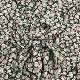 Pound A Metre 3 Metres, Premium Quality, Printed Dressmaking Viscose - 55" Wide (Big Flower)