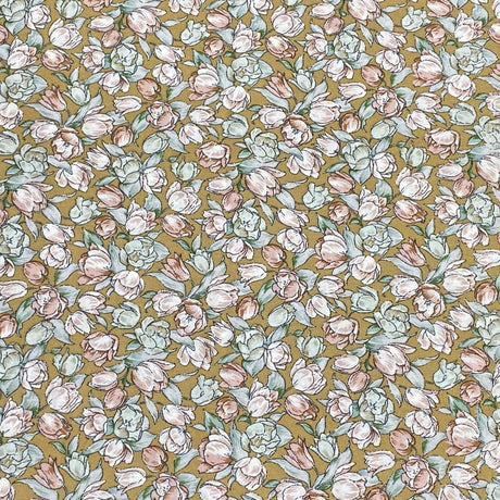Pound A Metre 3 Metres, Premium Quality, Printed Dressmaking Viscose - 55" Wide (Blossom)