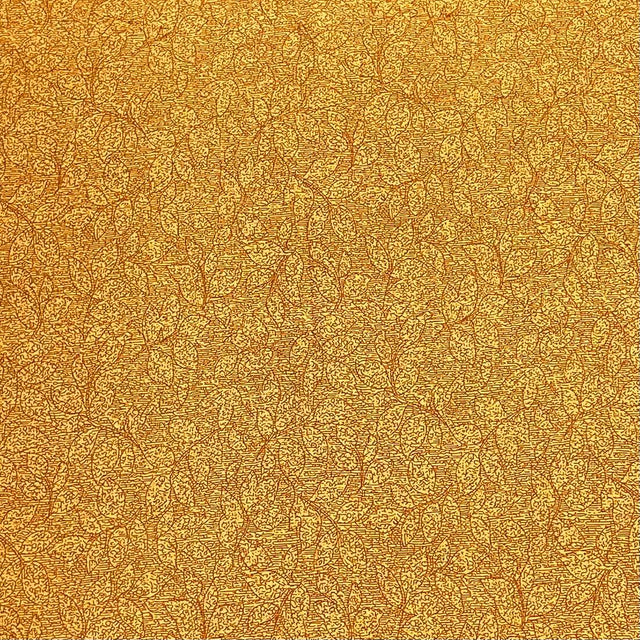 Pound A Metre 3 Metres, Premium Quality, Printed Dressmaking Viscose - 55" Wide (Golden)