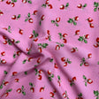 Pound A Metre 3 Metres, Premium Quality, Printed Dressmaking Viscose - 55" Wide (Strawberry)