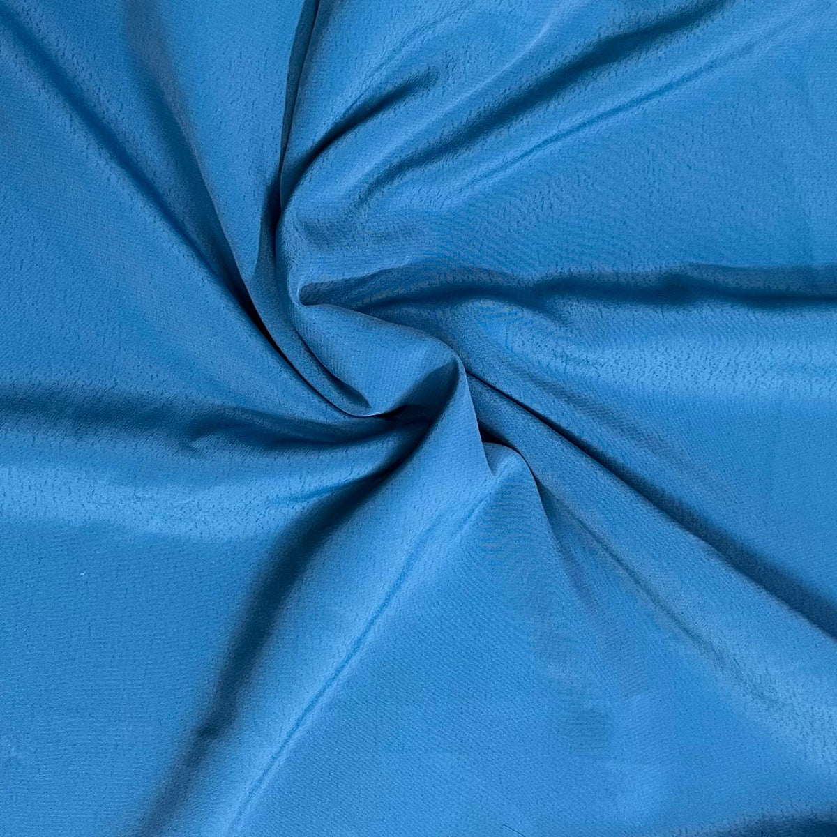 Pound A Metre 3 Metres Premium Satin Effect Crepe Fabric – 55" Wide (Teal)